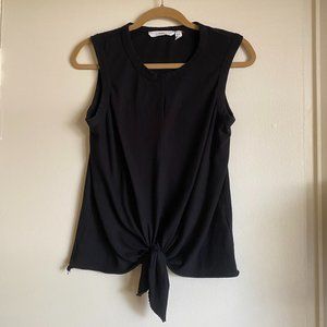 Wilt Tie-Front Tank Top, Size S